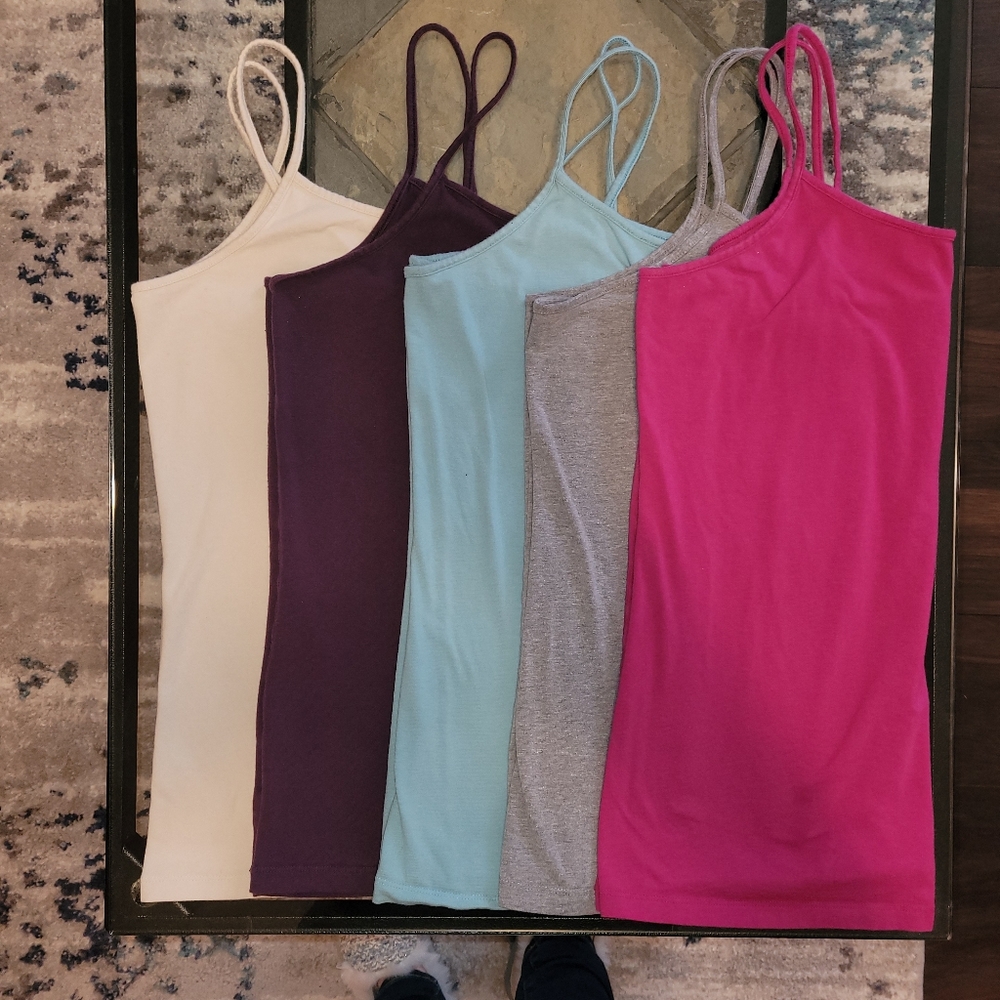 Bundle of 5! Layering tank tops
